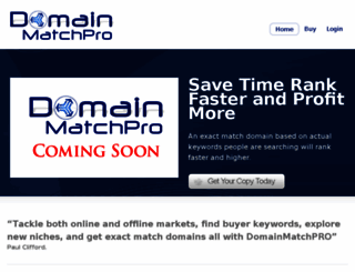 domainmatchpro.com screenshot