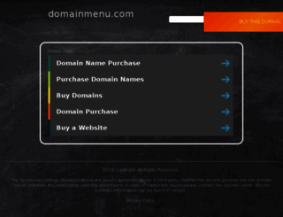domainmenu.com screenshot