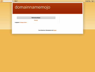 domainnamemojo.blogspot.com screenshot