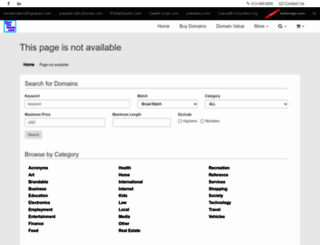 domainnamesadvisory.com screenshot