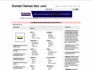 domainnamesseo.com screenshot