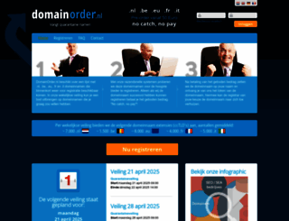 domainorder.nl screenshot