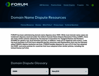 domains.adrforum.com screenshot