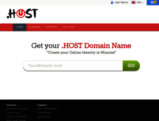 domains.get.host screenshot