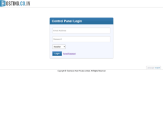 domains.hosting.co.in screenshot