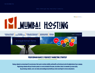 domains.mumbaihosting.com screenshot