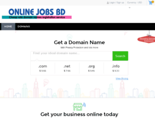 domains.onlinejobsbd.info screenshot