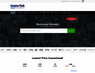 domains4bulk.com screenshot