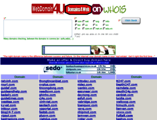 domains4web.com screenshot
