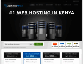 domainsafrica.co.ke screenshot