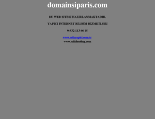 domainsiparis.com screenshot