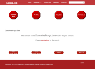 domainsmagazine.com screenshot