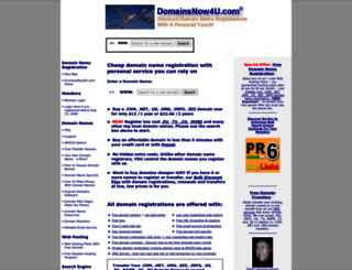 domainsnow4u.com screenshot