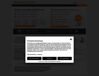 domainssaubillig.de screenshot