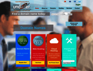 domainsunder.ca screenshot