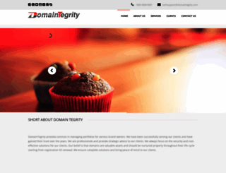 domaintegrity.com screenshot