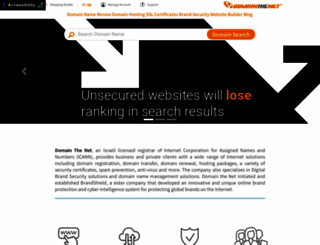 domainthenet.com screenshot