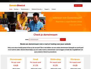 domein-direct.nl screenshot
