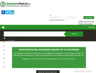 domeinmatch.nl screenshot