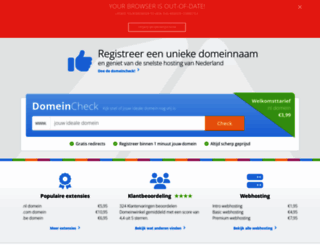 domeinwinkel.nl screenshot
