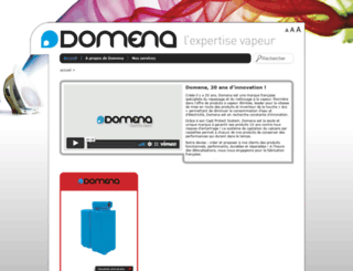 domena.fr screenshot
