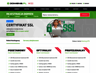 domena.pl screenshot