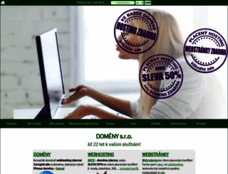 domeny.as screenshot