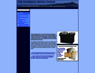 domesdaybook.co.uk screenshot