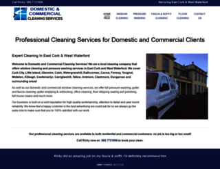 domestic-commercial-cleaning.com screenshot