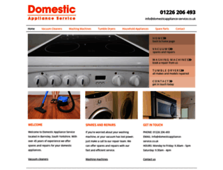 domesticappliance-service.co.uk screenshot