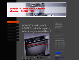 domesticappliancecentredundee.com screenshot