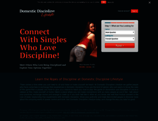 domesticdisciplinelifestyle.com screenshot