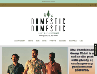 domesticdomestic.com screenshot