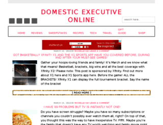 domesticexecutiveonline.com screenshot