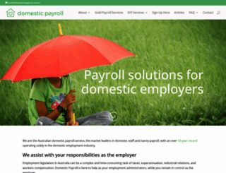 domesticpayroll.com.au screenshot