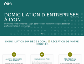 domiciliation-lyon.fr screenshot