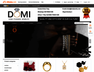 domijewelry.en.alibaba.com screenshot