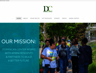 dominican-center.org screenshot