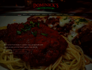 dominicksrealitalian.com screenshot