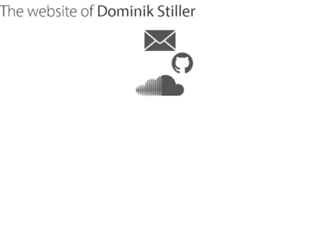 dominik-stiller.de screenshot