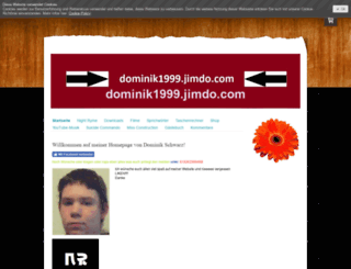 dominik1999.jimdo.com screenshot