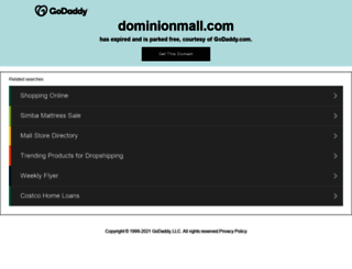 dominionmall.com screenshot