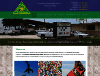 dominionmetalrecycling.com screenshot
