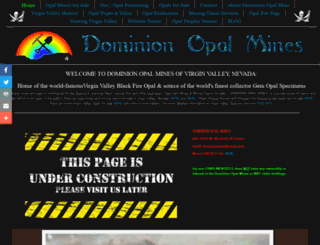 dominionopalmines.com screenshot