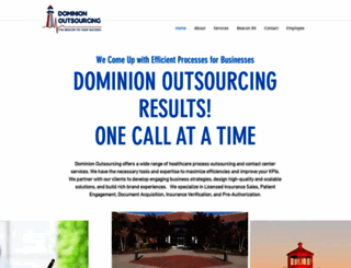 dominionoutsource.com screenshot