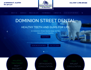 dominionstreetdental.com screenshot