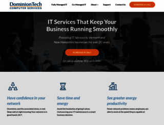 dominiontech.com screenshot