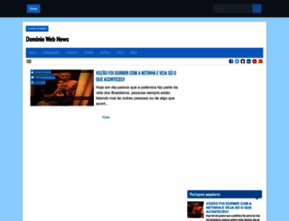 dominiowebnews.blogspot.com.br screenshot