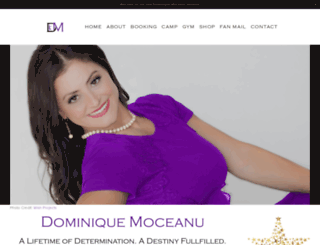 dominique-moceanu.com screenshot