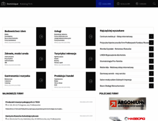 dominique.com.pl screenshot
